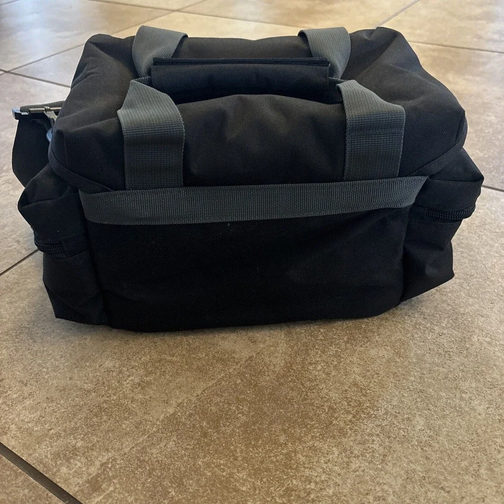 Canon Digital Padded Gadget Camera Carrying Case Bag Black Gray Multi-Pocket